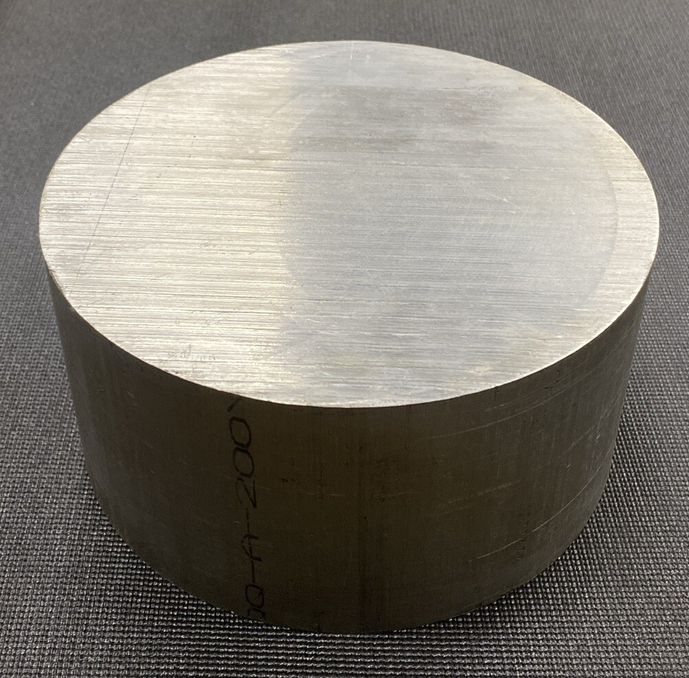 9 1/2” Diameter 6061 – T6 Aluminum Round Bar / Rod 9.5″ x 2.5” Length