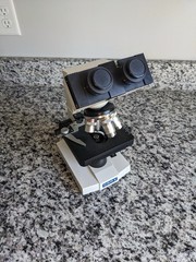 OMAX M82ES Binocular Upright Compound Microscope 40X-1000X Biological Lab