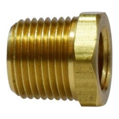 3/4″ x 1/2″ Male NPT x Female NPT Hex Bushing Reducer Brass Pipe Fitting 2-Pack
