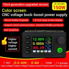 SK150C CNC Buck-Boost DC Adjustable Voltage Regulator Power Supply Module 1.8-in
