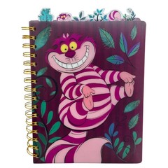 Cheshire Cat Spiral Bound Notebook 144 Lined Pages Alice In Wonderland 8X7