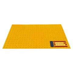 Sandbaggy ADA Warning Pads (USA MADE) – Yellow Surface Mount Truncated Dome Mats