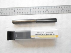 NEW GUHRING 1/4″ DIA. X 1″ FL X 2-1/2″ OAL 10FL. SOLID CARBIDE R.H. REAMER FIREX