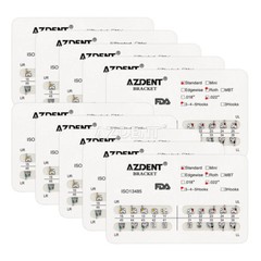 Dental Orthodontic Brackets Braces Standard Roth.022 Hooks 345 AZDENT