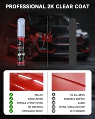 Black Obsidian/Super Black KH3 for INFINITI Touch Up Paint Kit2K Clear Coat I…