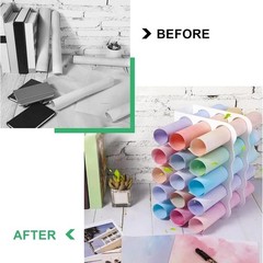 Space-Saving 15-Hole Acrylic Craft Organizer for Vinyl Rolls – Stylish & Durable
