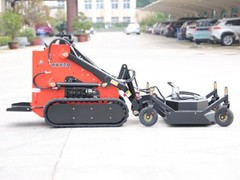 Lawn Mower skid steer attachment for TYPHON STOMP skidsteer