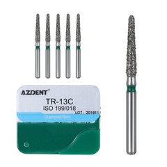 Fresas de diamante dentales para pieza de mano de alta velocidad FG 1.6MM 20 tip