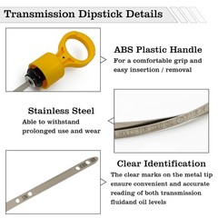 53034117AB Transmission Fluid Dipstick, Compatible with Dodge Ram 2500 3500 6.7L