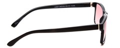 Medspex L2007 C1 Black FL41 Pink Anti-Migraine Reduce Light Sensitive Eyeglasses
