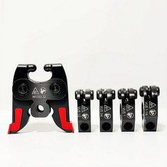 1550-24KN Press Jaw and VUS:1/2 3/4 1 1-1/4 for Milwaukee M12 RIDGID RP251 rings