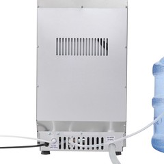 Uimoso 90lbs/24h Commercial Ice Maker for Bar and Restaurant with 13lbs Storage
