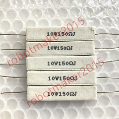 10Pcs 10 watt Wirewound Cement Resistor 10W horizontal Resistors 0.1-100K ohm