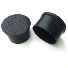 6mm~63mm Black Chair Table Feet Stick Pipe Tubing End Cover Caps Cap PVC Rubber
