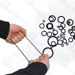 1mm Cross Section NBR Nitrile Rubber O Ring 1mm-61mm ID Oil Resistant Seals Sink