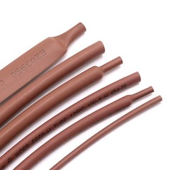 Heat Shrink Tubing 1 – 50mm Cable Heatshrink Sleeving Car 2:1 Ratio Brown