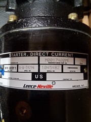 Leece Neville Prestolite 24V starter 7400ME M0017400ME new made in USA