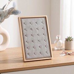 Jewelry Display Rack Modern Jewelry Holder with Padded Panel Compact for