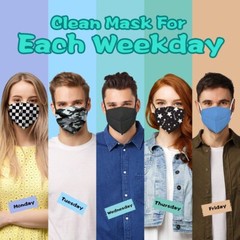 50/100 PCS KN95 Face Masks Protective 5-Layer Disposable Respirator US Seller
