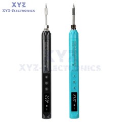 Digital USB Smart Temperature Adjustable Soldering Iron 800mAh battery Portable