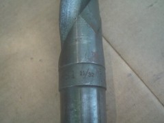 1-11/32 Drill Bit Morse Taper 4 Shank MT4 14″ long New York USA