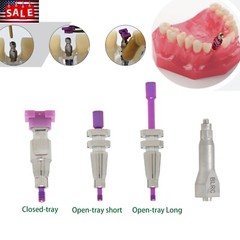US Dental Fits Straumann ITI NC/RC Impression Coping & Scanbody Open/Closed Tray