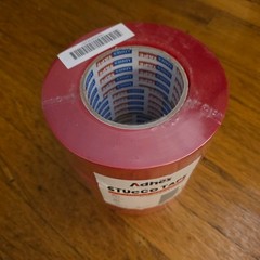 Stucco Tape 2 Inch x 60 Yards 3 Rolls UV Resistant Outdoor Masking Tape Red