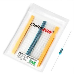 100 Pieces 2.2K Ohm Resistor 1/4W Metal Film Fixed Resistor Precision Tolerance