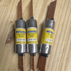 Bussmann LOW-PEAK LPS-RK-100SP Type RK Time-Delay Current Limiting Fuse 3pk
