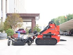 Lawn Mower skid steer attachment for TYPHON STOMP skidsteer
