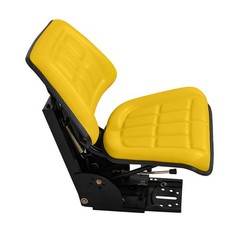 LABLT Yellow Tractor Suspension Cushioned Seat For Ford/New Holland /John Deere