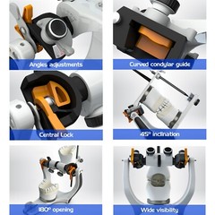 BIOART Dental A7 Plus Adjustable Articulator + Standard Facebow Made in Brazil