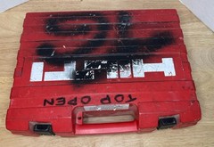 Hilti DX 350 Powder Actuated Concrete Nail Gun Red with Tool Case With Extras