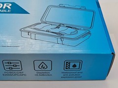 LC/APC-LC/APC OTDR test extension line 1KM SM Fiber cable box NEW