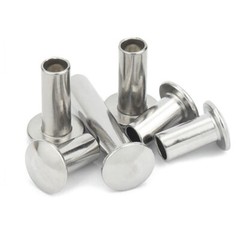 A2 Stainless Semi Tubular Rivet M1.5-M8 Mini Truss Head Semi Hollow Shank Rivet
