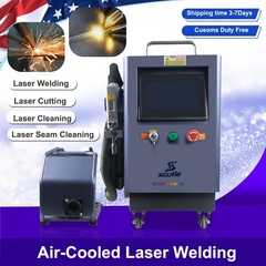 1500W 4 IN 1 Laser Welding Cleaning Machine Metal Cutting Air Cooling SUP 23T US