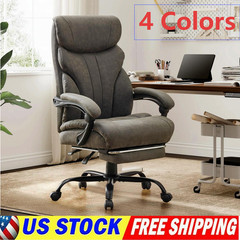 🚩Wide Ergonomic Computer Chair with Footrest, 500lbs Big and Tall Office Chair