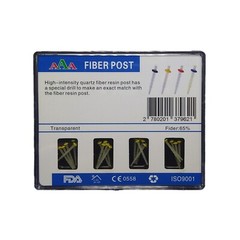 United Dental High-Intensity quartz fiber resin Post with Drill all sizes