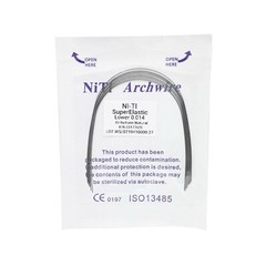 0.99$ Dental Orthodontic Super Elastic Niti Round Natural Form Arch Wire