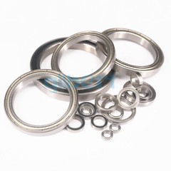 Inner Dia 3mm To 50mm Gcr15 ABEC1/ABEC3 Thin-wall Deep Groove Ball Bearings
