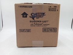 Swiffer 55311 10 x 8 Wet Refill Cloths White/Lav Vanilla & Comfort (36/CT) New