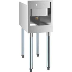 23″W x 12″L Stainless Steel Restaurant Underbar Blender Station with Dump Sink