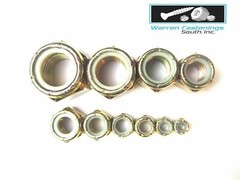 660 Piece Grade 8 Nylon Insert Hex Lock Nut Assortment Zinc Yellow