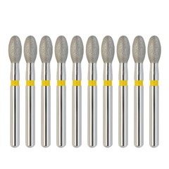 Dental Diamonds Burs 379/023XF Extra Fine Football Egg Bur FG Friction Grip Burr