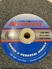 Random Products Advantage 8x1x1 Grinding Wheel 3600 RPM