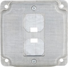 Hubbell-Raco 810C 30-50A Receptacle 2.141 in. dia. Receptacle, Gray