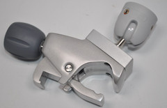 NEW GCX PRC-0001-01 Post Rail Clamp For 10 x 25mm with Ball Joint Swivel Adapter