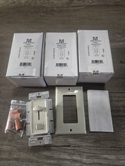 3 – 82750, Iv SP Slide Dimmer Single Pole Incandescent 700 Watts Ivory