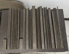 1018 Steel Bar Stock Lot – Round & Square – 34 PCS – 21.50 LB Total