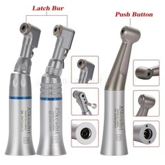 ASkeadnt Dental Slow Low Speed Handpiece Contra Angle E-Type Latch/Push CN